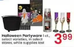 Albertsons Halloween Partyware offer