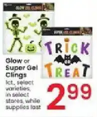 Albertsons Glow or Super Gel Clings offer