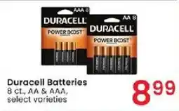 Albertsons Duracell Batteries offer