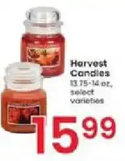 Albertsons Harvest Candles offer