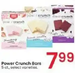 Albertsons Power Crunch Bars offer