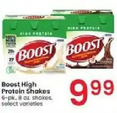 Albertsons Boost High Protein Shakes offer