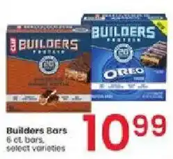 Albertsons Builders bars offer