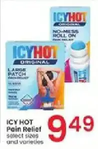 Albertsons Icy hot pain relief offer