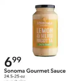Publix Sonoma gourmet sauce offer