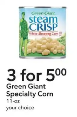 Publix Green Giant Specialty Corn offer