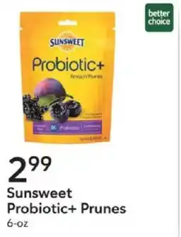 Publix Sunsweet Probiotic+ Prunes offer