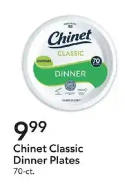Publix Chinet Classic Dinner Plates offer