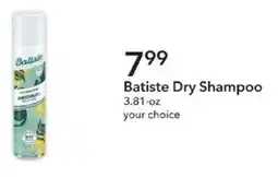 Publix Batiste Dry Shampoo offer