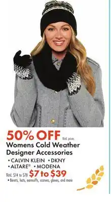 Boscov's Womens Cold Weather Designer Accessories offer