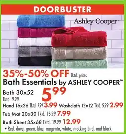 Boscov's Bath Essentials by ASHLEY COOPER offer