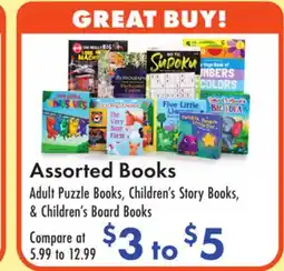 Boscov's Assorted Books offer