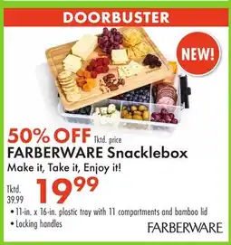 Boscov's FARBERWARE Snacklebox offer