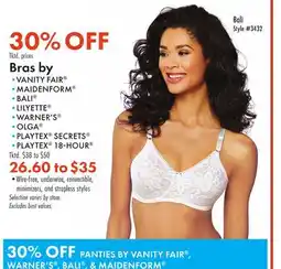 Boscov's Bras by offer