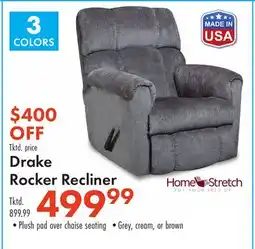 Boscov's Drake Rocker Recliner offer