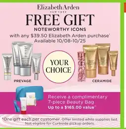 Boscov's Elizabeth Arden offer
