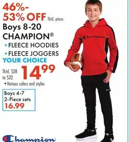 Boscov's Boys 8-20 CHAMPION offer