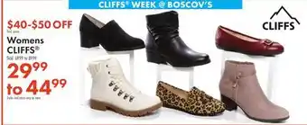 Boscov's Womens CLIFFS offer