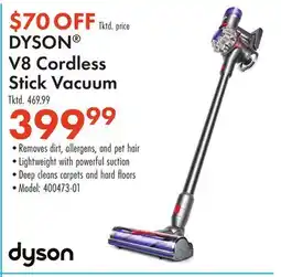Boscov's DYSON V8 Cordless Stick Vacuum offer
