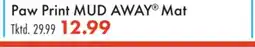 Boscov's Paw Print MUD AWAY Mat offer