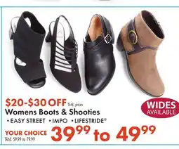Boscov's Womens Boots & Shooties offer