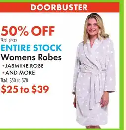 Boscov's ENTIRE STOCK Womens Robes offer
