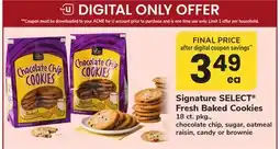 ACME Signature SELECT Fresh Baked Cookies offer
