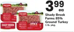 ACME Shady Brook Farms 85% Ground Turkey offer