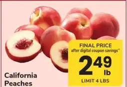 ACME California Peaches offer