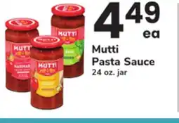 ACME Mutti Pasta Sauce offer