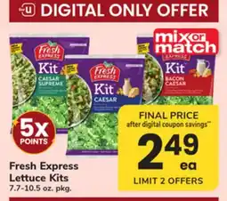 ACME Fresh Express Lettuce Kits offer