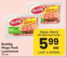 ACME Buddig Mega Pack Lunchmeat offer