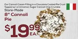 DeCicco & Sons 8 Cannoli Pie offer