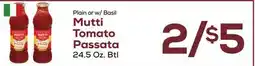DeCicco & Sons Basil Mutti Tomato Passata offer