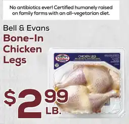 DeCicco & Sons Bell & Evans Bone-In Chicken Legs offer