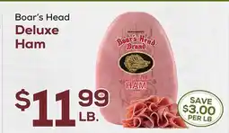 DeCicco & Sons Boar's Head Deluxe Ham offer