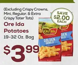 DeCicco & Sons Ore Ida Potatoes offer