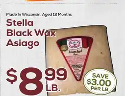 DeCicco & Sons Stella Black Wax Asiago offer