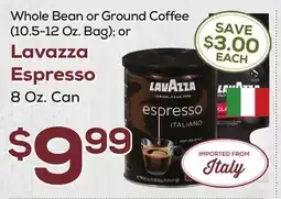 DeCicco & Sons Lavazza Espresso 8 Oz. Can offer