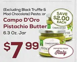 DeCicco & Sons Campo D'Oro Pistachio Butter offer