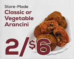 DeCicco & Sons Classic or Vegetable Arancini offer