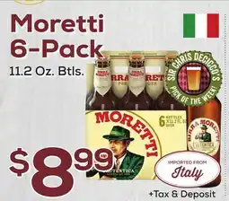 DeCicco & Sons Moretti 6-Pack offer