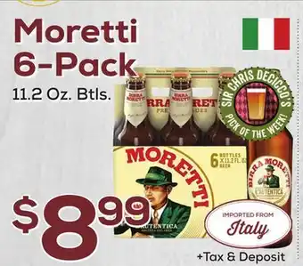 DeCicco & Sons Moretti 6-Pack offer