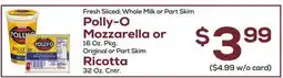 DeCicco & Sons Polly-O Mozzarella Ricotta offer