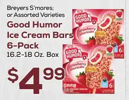 DeCicco & Sons Good Humor Ice Cream Bars 6-Pack offer