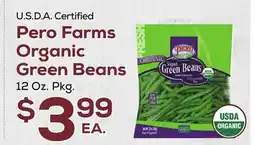 DeCicco & Sons Pero Farms Organic Green Beans offer