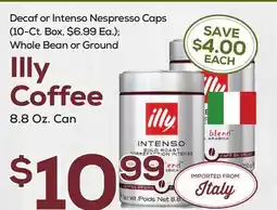 DeCicco & Sons Illy Coffee 8.8 Oz. Can offer