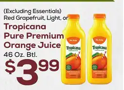 DeCicco & Sons Tropicana Pure Premium Orange Juice offer