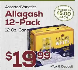 DeCicco & Sons Allagash 12-Pack offer