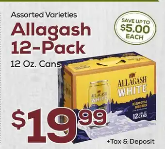 DeCicco & Sons Allagash 12-Pack offer